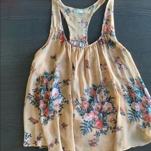 Racer back flowy tank from kimchi blue